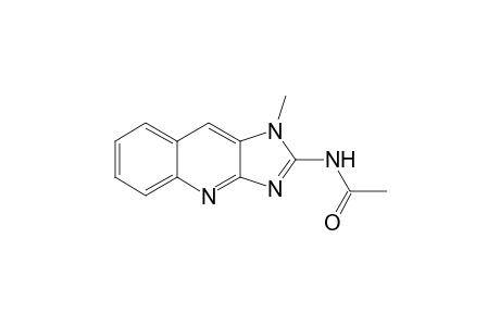 N-(1-methyl-2-imidazo[4,5-b]quinolinyl)acetamide