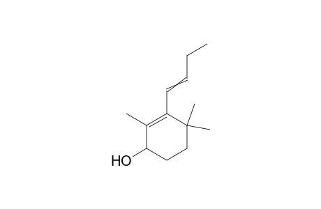 3-(but-1-enyl)-2,4,4-trimethylcyclohex-2-en-1-ol