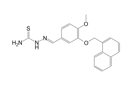4-methoxy-3-(1-naphthylmethoxy)benzaldehyde thiosemicarbazone