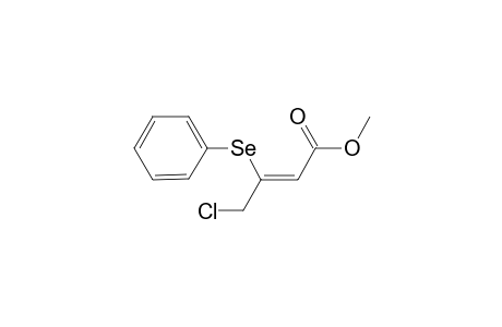 Methyl 4-chloro-3-phenylselanylbut-2(Z)-enoate