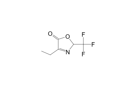 5(2H)-Oxazolone, 4-ethyl-2-(trifluoromethyl)-
