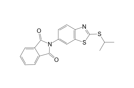 2-(2-Isopropylsulfanyl-benzothiazol-6-yl)-isoindole-1,3-dione