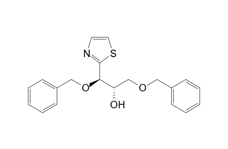 (2S,3R)-1,3-O-Dibenzyl-3-(2-thiazolyl)-1,2,3-propanetriol