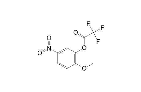 2-Methoxy-5-nitrophenol, trifluoroacetate