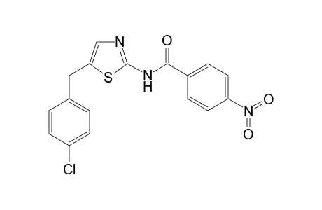 N-[5-(4-Chlorobenzyl)-1,3-thiazol-2-yl]-4-nitrobenzamide
