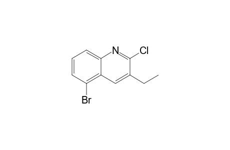 5-Bromo-2-chloro-3-ethylquinoline