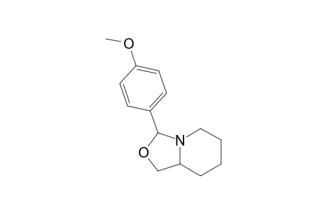 3-(4-Methoxyphenyl)hexahydro-1H-oxazolo[3,4-a]pyridine