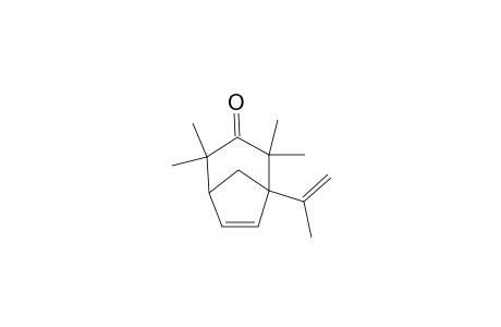 Bicyclo[3.2.1]oct-6-en-3-one, 2,2,4,4-tetramethyl-8-(1-methylethylidene)-