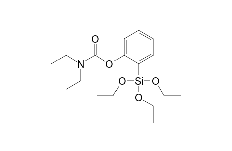 N,N-diethylcarbamic acid (2-triethoxysilylphenyl) ester