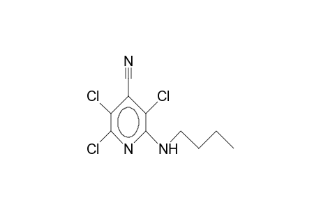 2-Butylamino-4-cyano-3,5,6-trichloro-pyridine