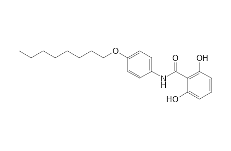 Benzamide, 2,6-dihydroxy-N-[4-(octyloxy)phenyl]-