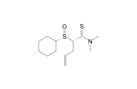 (SS,2S)-2-Cyclohexylsulfinyl-N,N-dimethylpent-4-enethioamide