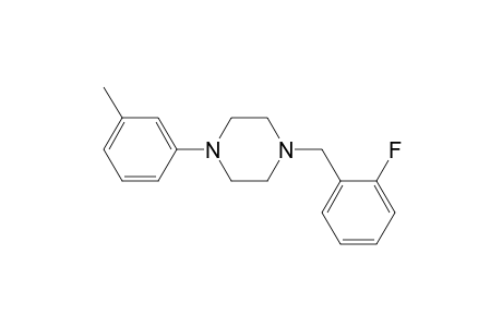 1-(2-Fluorobenzyl)-4-(3-methylphenyl)piperazine