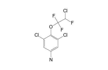 3,5-DICHLORO-4-(1,1,2-TRIFLUORO-2-CHLORO-ETHOXY)-ANILINE