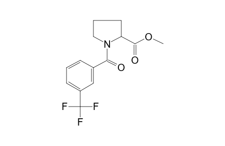 l-Proline, N-(3-trifluoromethylbenzoyl)-, methyl ester