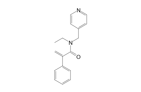 APOTROICAMIDE;N-ETHYL-2-PHENYL-N-(4-PYRIDYLMETHYL)-PROP-2-ENAMIDE;TRANS