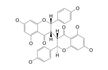 (2S,3S)-3-[(2R,3S)-5,7-dihydroxy-2-(4-hydroxyphenyl)-4-keto-chroman-3-yl]-5,7-dihydroxy-2-(4-hydroxyphenyl)chroman-4-one