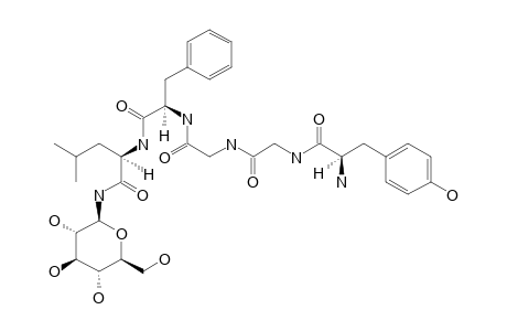 N-(L-TRIOSYLGLYCYLGLYCYL-L-PHENYLALANYL-L-LEUCYL)-BETA-D-GLUCOPYRANOSYLAMINE