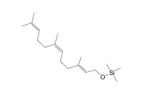 Farnesol <(2E,6Z)->, mono-TMS