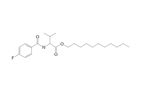 L-Valine, N-(4-fluorobenzoyl)-, undecyl ester