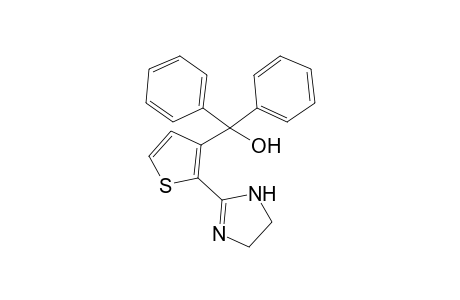 .alpha.,.alpha.-Diphenyl-2-[(4,5-dihydroimidazol-2-yl)thiophene]-3-methanol