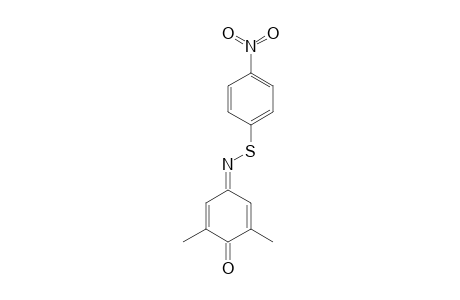 N-(4-NITROPHENYL)-THIO-2,6-DIMETHYL-1,4-BENZOQUINONIMINE