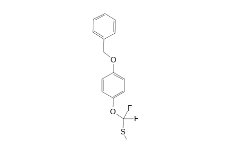 1-Benzyloxy-4-difluoro(methylthio)methoxybenzene