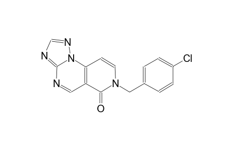 pyrido[3,4-e][1,2,4]triazolo[1,5-a]pyrimidin-6(7H)-one, 7-[(4-chlorophenyl)methyl]-