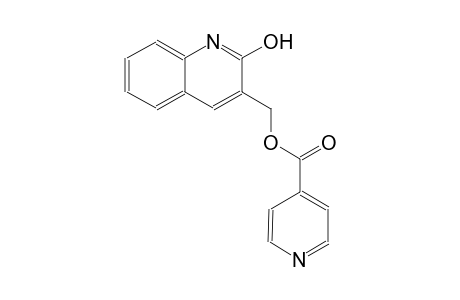 (2-hydroxy-3-quinolinyl)methyl isonicotinate