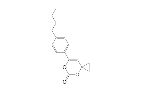 7-(4-Butylphenyl)-4,6-dioxa-5-carbonyl-spiro[2,5]-7-octene
