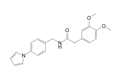 Benzeneacetamide, 3,4-dimethoxy-N-[[4-(1H-pyrrol-1-yl)phenyl]methyl]-