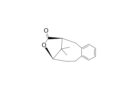 14,14-Dimethyl-12-oxatricyclo[9.2.1.0(3,8)]tetradeca-3(8),4,6-trien-13-one