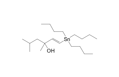 (E)-3,5-dimethyl-1-tributylstannyl-1-hexen-3-ol