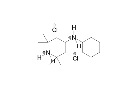 piperidinium, 4-(cyclohexylammonio)-2,2,6,6-tetramethyl-, dichloride