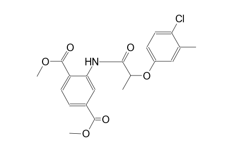 dimethyl 2-{[2-(4-chloro-3-methylphenoxy)propanoyl]amino}terephthalate