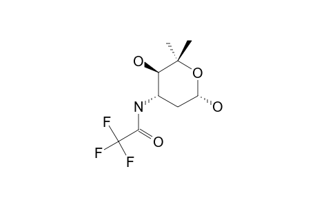 N-[(3R,4S,6S)-3,6-dihydroxy-2,2-dimethyloxan-4-yl]-2,2,2-trifluoroacetamide