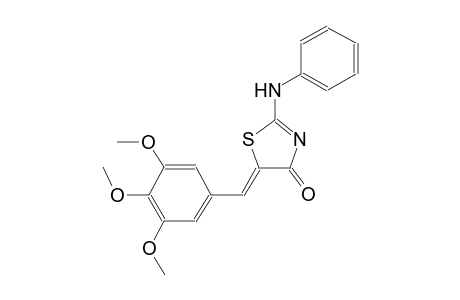 (5Z)-2-anilino-5-(3,4,5-trimethoxybenzylidene)-1,3-thiazol-4(5H)-one