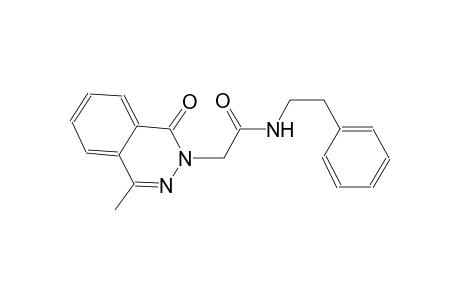 2-(4-methyl-1-oxo-2(1H)-phthalazinyl)-N-(2-phenylethyl)acetamide