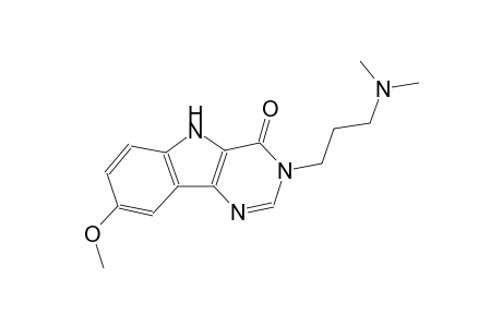 3-[3-(dimethylamino)propyl]-8-methoxy-3,5-dihydro-4H-pyrimido[5,4-b]indol-4-one