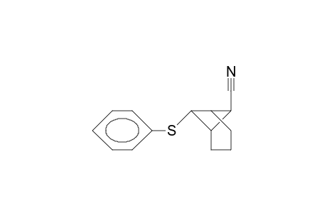 7-syn-(Phenylthio)norpinane-6-exo-carbonitrile