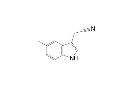 2-(5-methyl-1H-indol-3-yl)acetonitrile