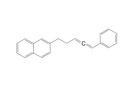 2-(5-Phenylpenta-3,4-dienyl)naphthalene