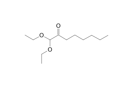 1,1-DIETHOXYOCTAN-2-ONE