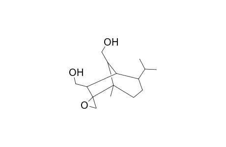 Spiro-6-(bicyclo[3.2.1]octane)-2'-(oxirane), 7,8-di(hydroxymethyl)-5-methyl-2-isopropyl-