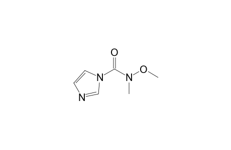N-Methoxy-N-methyl-1H-imidazol-1-carboxamide