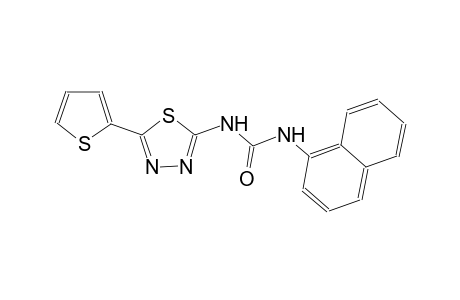 N-(1-naphthyl)-N'-[5-(2-thienyl)-1,3,4-thiadiazol-2-yl]urea