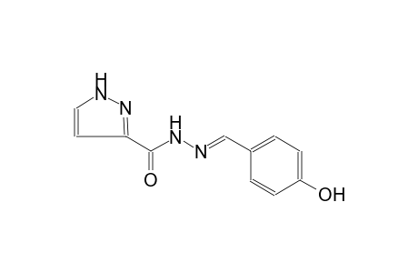 N'-[(E)-(4-hydroxyphenyl)methylidene]-1H-pyrazole-3-carbohydrazide