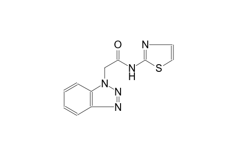 2-(1H-1,2,3-benzotriazol-1-yl)-N-(1,3-thiazol-2-yl)acetamide