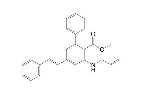 Methyl 2-(Allylamino)-6-phenyl-4-styrylcyclohexa-1,3-dienecarboxylate