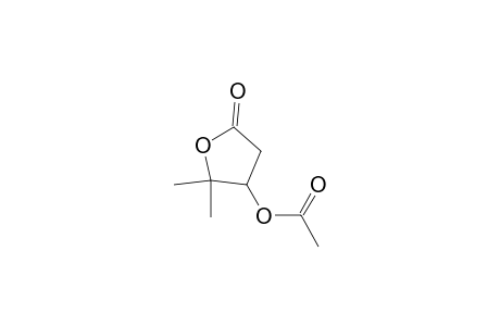 2(3H)-Furanone, 4-(acetyloxy)dihydro-5,5-dimethyl-